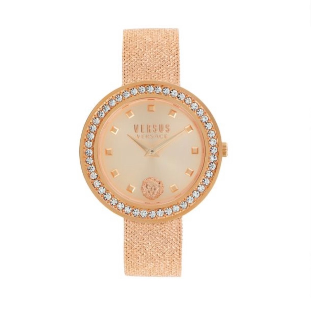 Versace 38MM Stainless Steel & Crystal Bracelet Watch